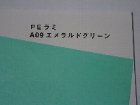 薄葉PEラミネート紙(パレットカラーPEラミ)　A09 エメラルドグリーン